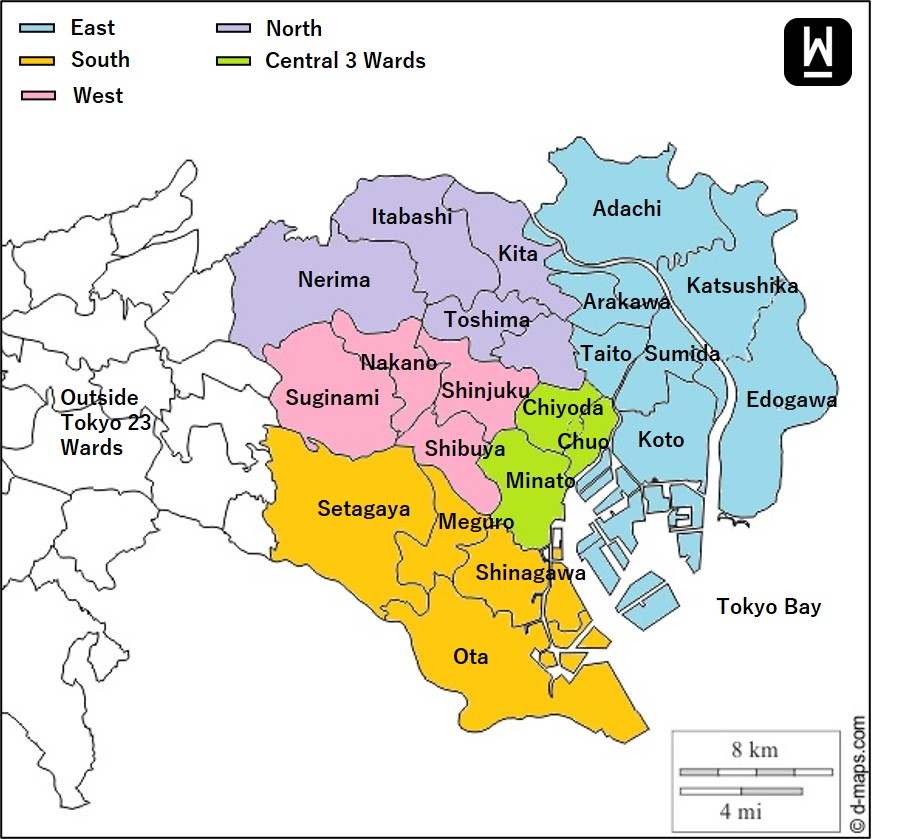 Top 10 Tokyo Wards with Highest Rental Yields of Existing Properties in ...